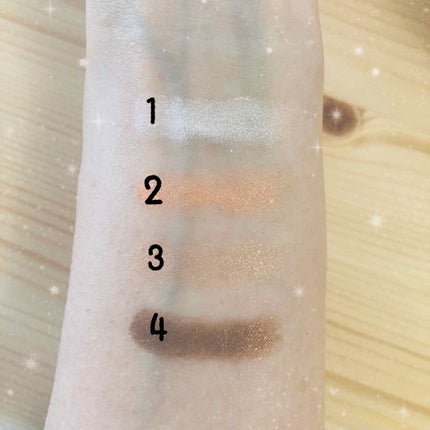 アイカラー4色タイプ オレンジブラウン/無印良品/アイシャドウパレットを使ったクチコミ(2枚目)