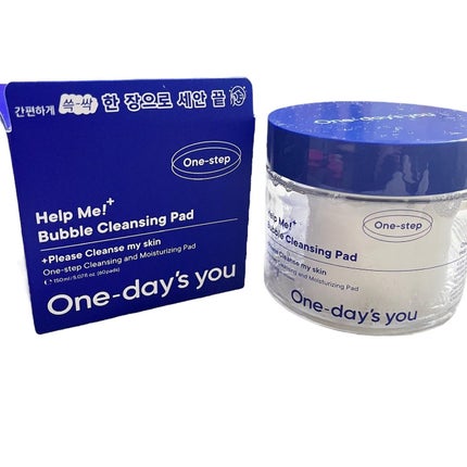 バブルクレンジングパッド/One-day's you/クレンジングシートを使ったクチコミ(1枚目)