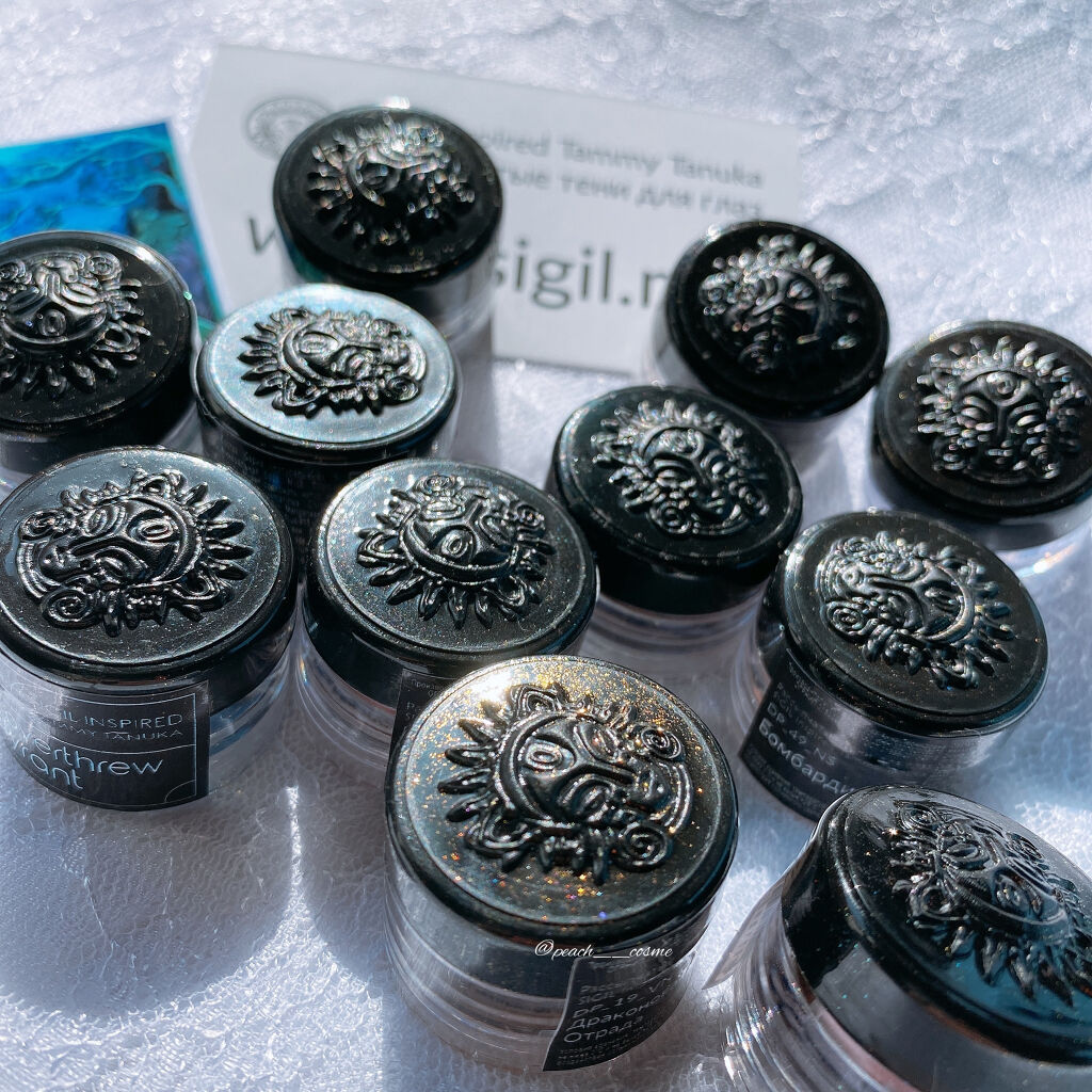 Sigil Inspired Magic Eyeshadows/SIGIL inspired/単色アイシャドウを使ったクチコミ（2枚目）
