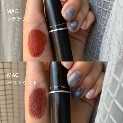 リップスティック/M・A・C/口紅を使ったクチコミ(8枚目)