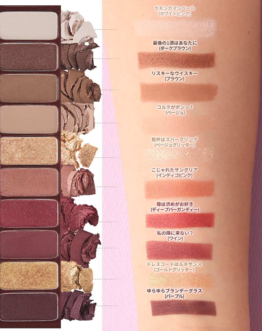 プレイカラー アイシャドウ/ETUDE/アイシャドウパレットを使ったクチコミ(2枚目)