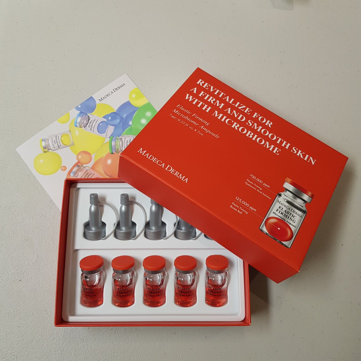 エラスティックファーミング マイクロバイオームアンプル/マデカダーマ/美容液を使ったクチコミ(3枚目)