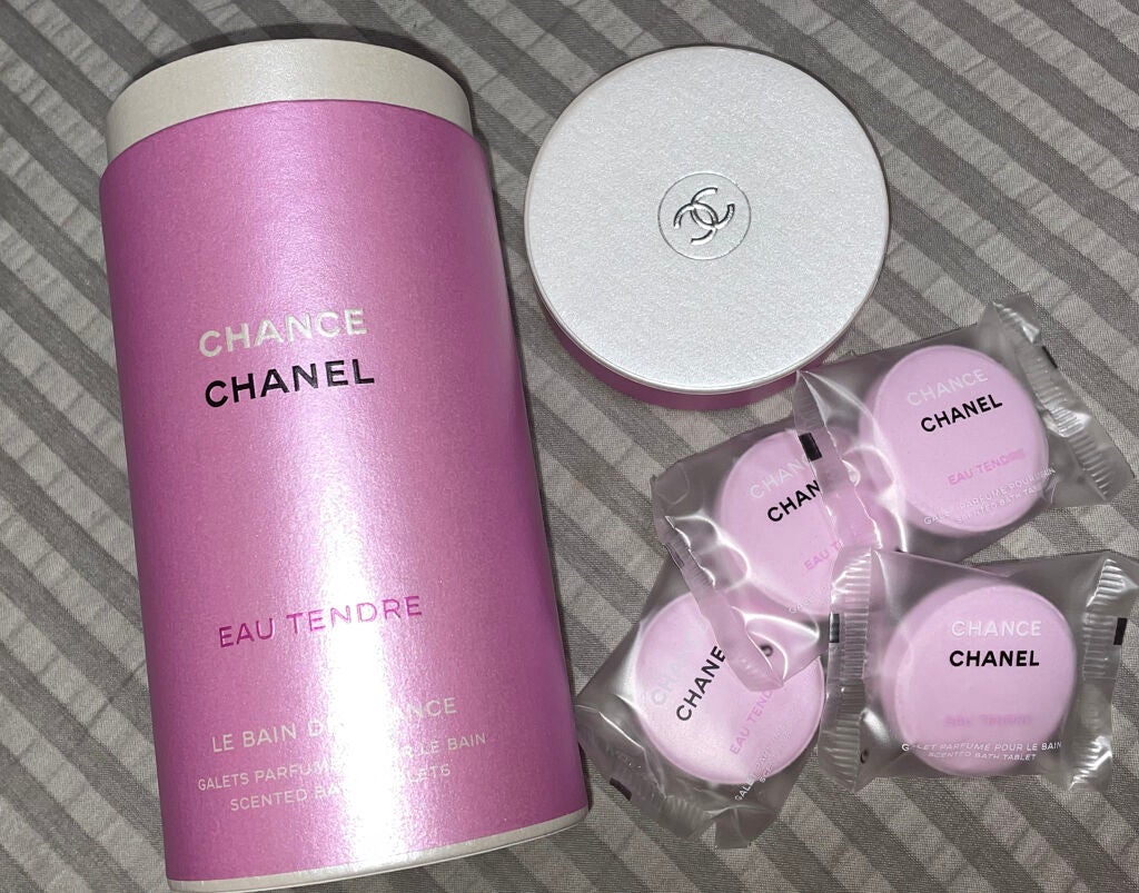 チャンス オー タンドゥル バス タブレット/CHANEL/保湿系入浴剤を使ったクチコミ(1枚目)