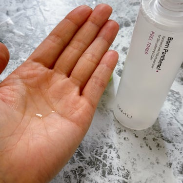 BORN PANTHENOL PEEL TONER/SAM'U/化粧水を使ったクチコミ（3枚目）