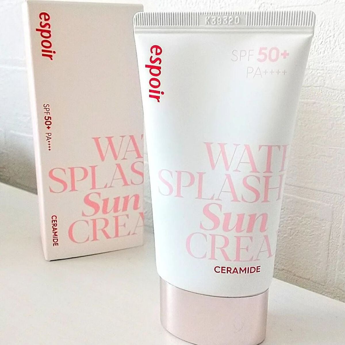 ウォータースプラッシュサンクリーム セラミド/espoir/日焼け止めクリームを使ったクチコミ(1枚目)