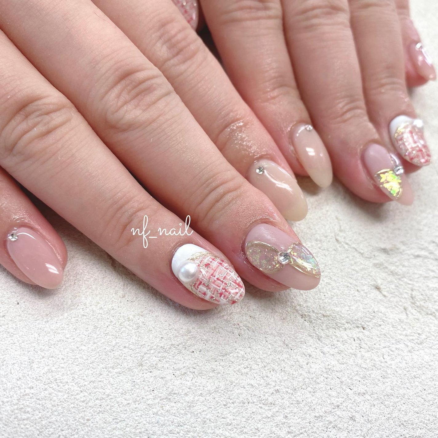 Natsumi◎nailist on LIPS 「.持ち込み¥9,980.#ネイル#ネイルデザイン#ネイルア..」(2枚目)