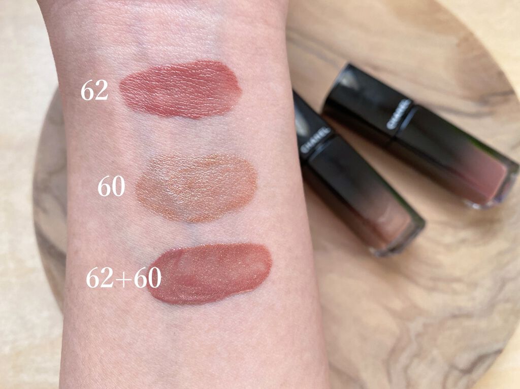ルージュ アリュール ラック 60 アンフレクシブル/CHANEL/口紅を使ったクチコミ（2枚目）