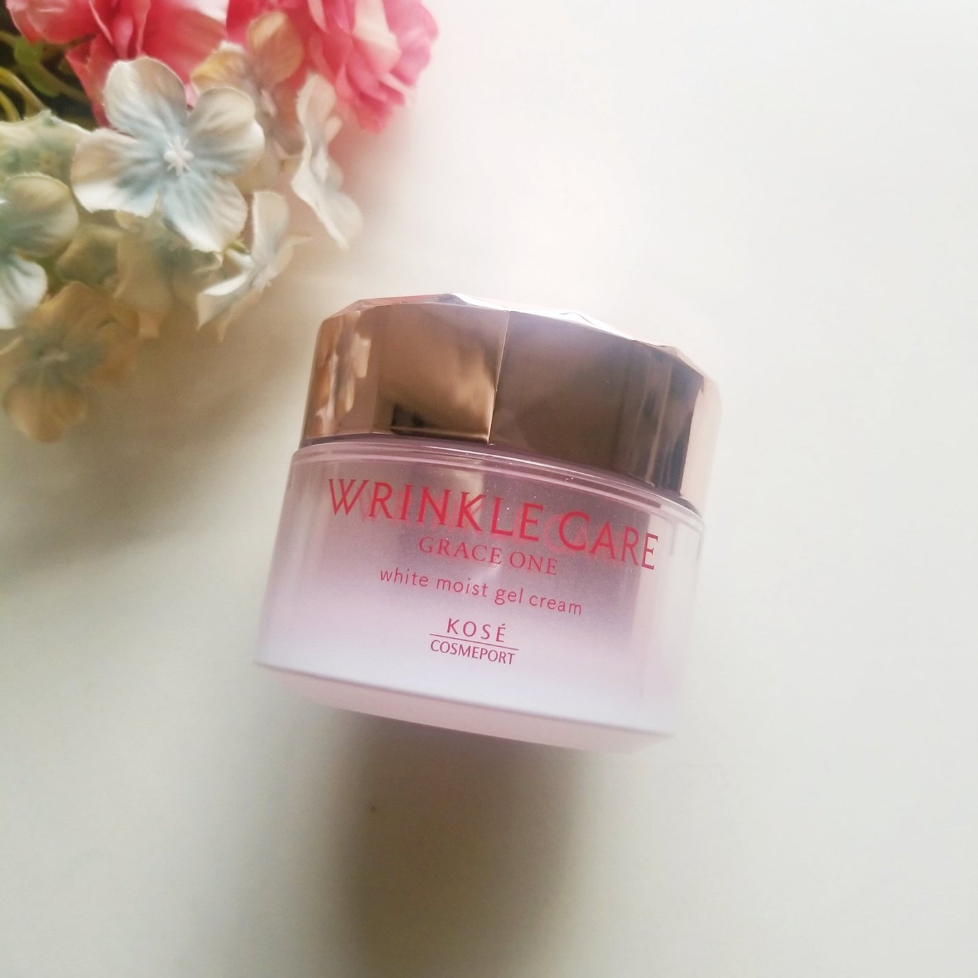 リンクルケア ホワイト モイストジェルクリーム/グレイスワン/オールインワン化粧品を使ったクチコミ(1枚目)