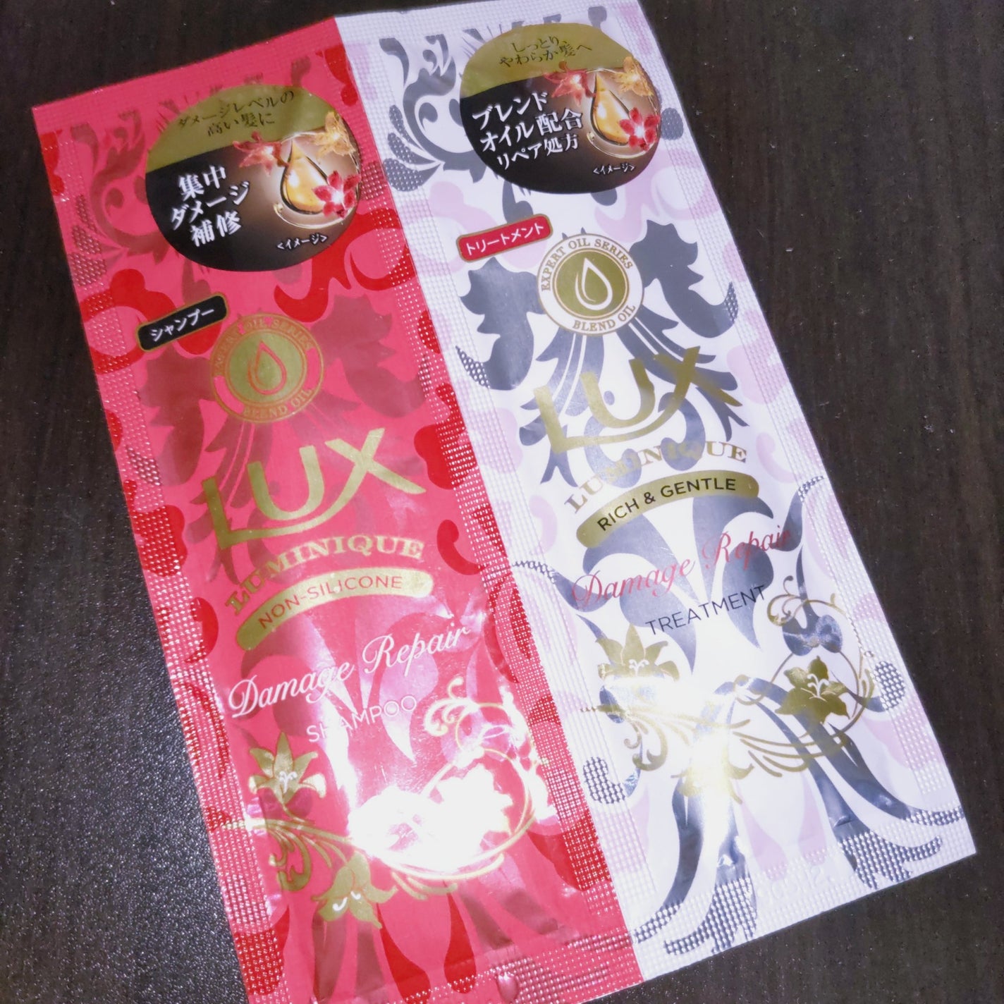 ルミニーク ダメージリペア シャンプー/トリートメント/LUX/市販シャンプーを使ったクチコミ(1枚目)