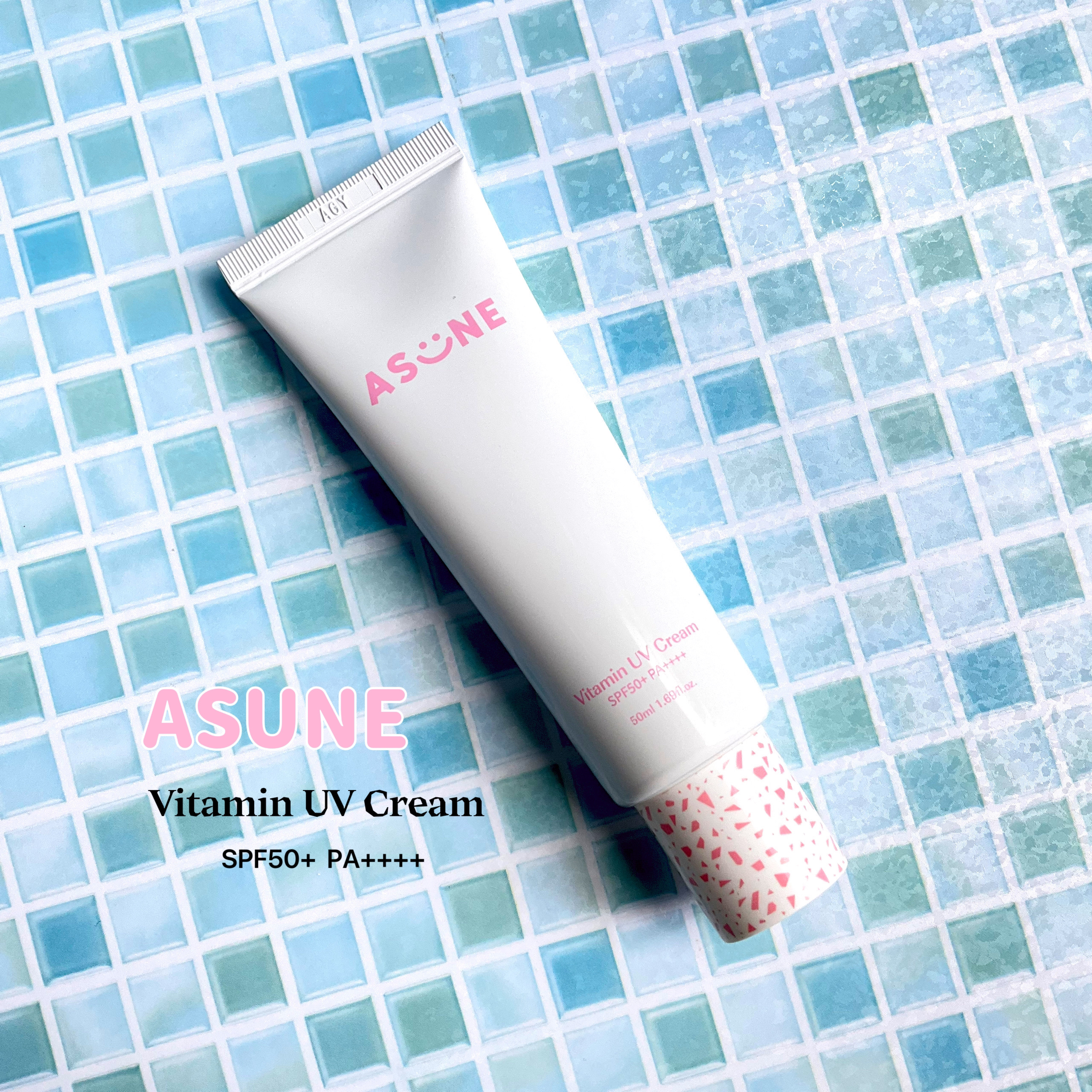 ビタミン UVクリーム/ASUNE /日焼け止めクリームを使ったクチコミ（1枚目）