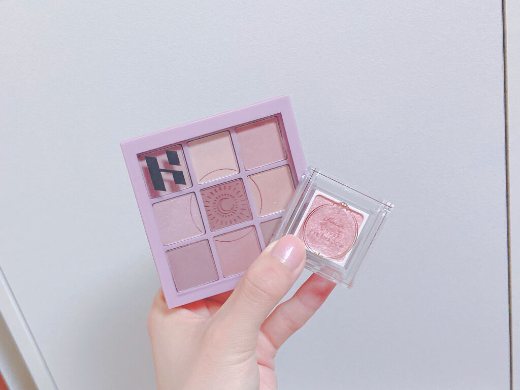 マイフェイブムードアイパレット 9カラー/HOLIKA HOLIKA/アイシャドウパレットを使ったクチコミ（1枚目）