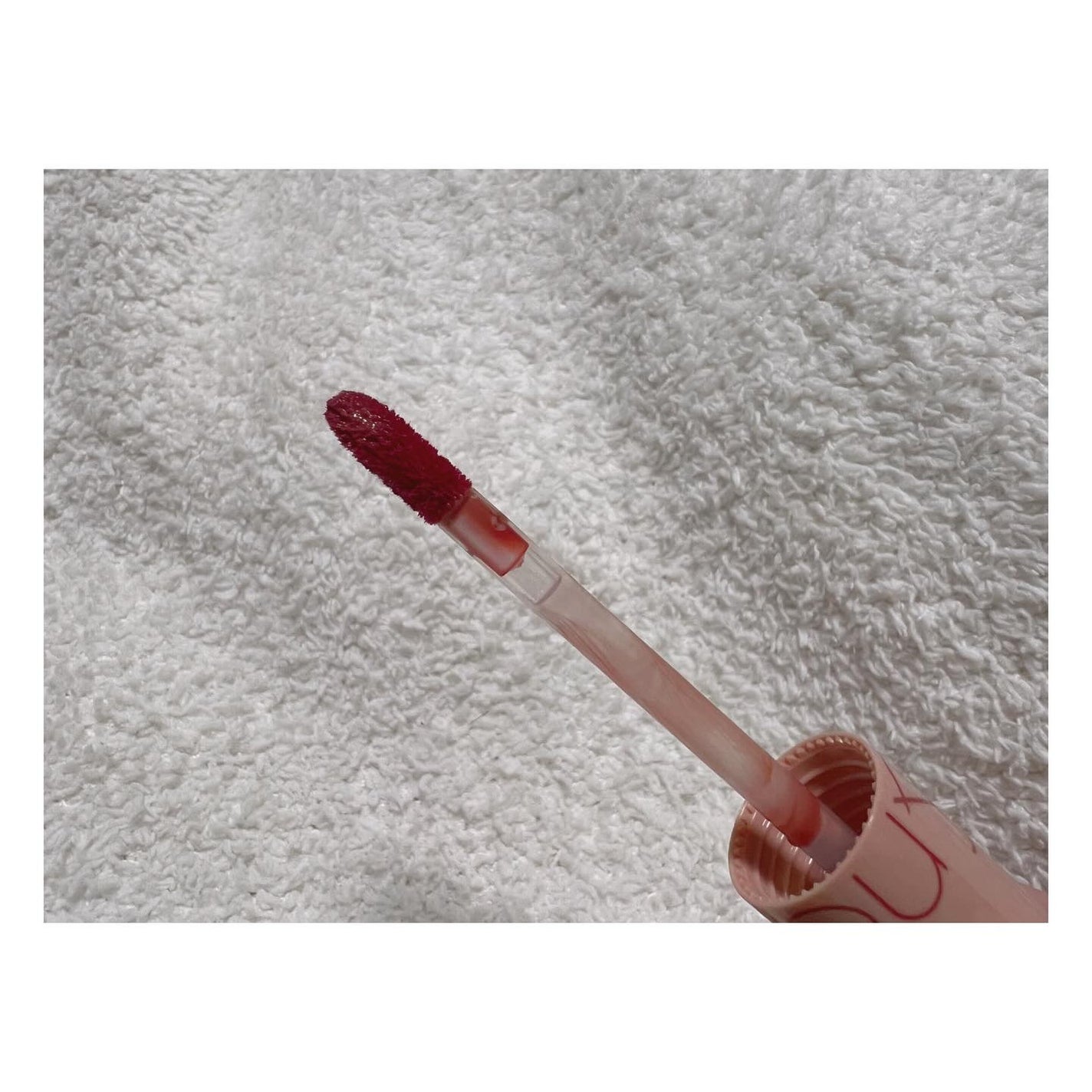 ジューシーラスティングティント/rom&nd/リップティントを使ったクチコミ(3枚目)