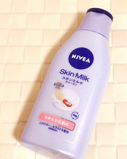 スキンミルク クリーミィ/ニベア/ボディミルクを使ったクチコミ(1枚目)