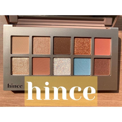 ニューデップスアイシャドウパレット/hince/アイシャドウパレットを使ったクチコミ(1枚目)