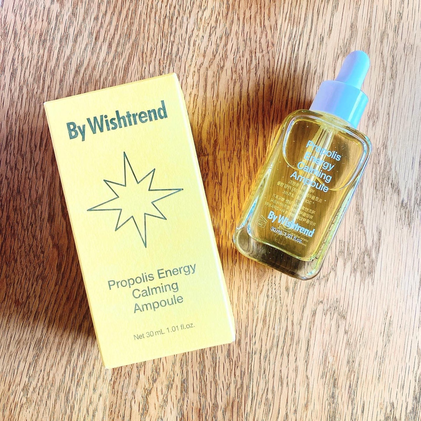 プロポリスエナジーカーミングアンプル/By Wishtrend/美容液を使ったクチコミ(1枚目)