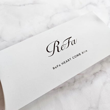 リファハートコーム アイラ/ReFa/ヘアコームを使ったクチコミ(3枚目)