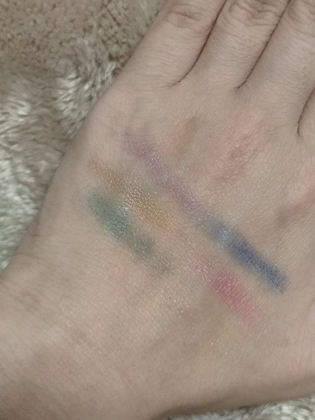 UR GLAM　BLOOMING EYE COLOR PALETTE/U R GLAM/アイシャドウパレットを使ったクチコミ（2枚目）