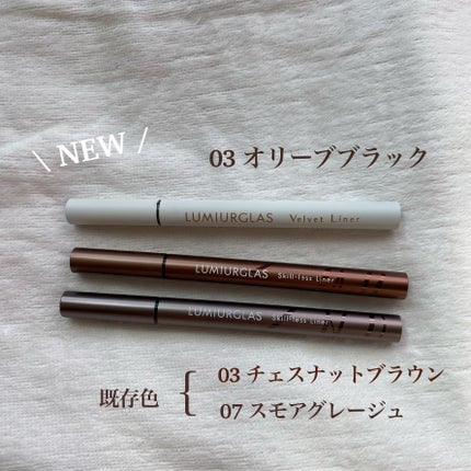 スキルレスライナー/LUMIURGLAS/リキッドアイライナーを使ったクチコミ(2枚目)