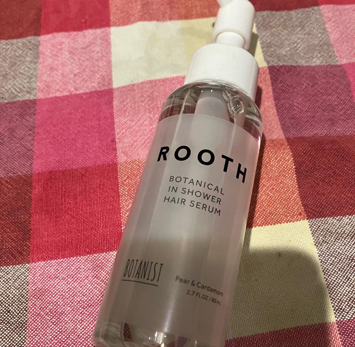 ルース ボタニカルインシャワー ヘアセラム/BOTANIST/洗い流すヘアトリートメントを使ったクチコミ(2枚目)