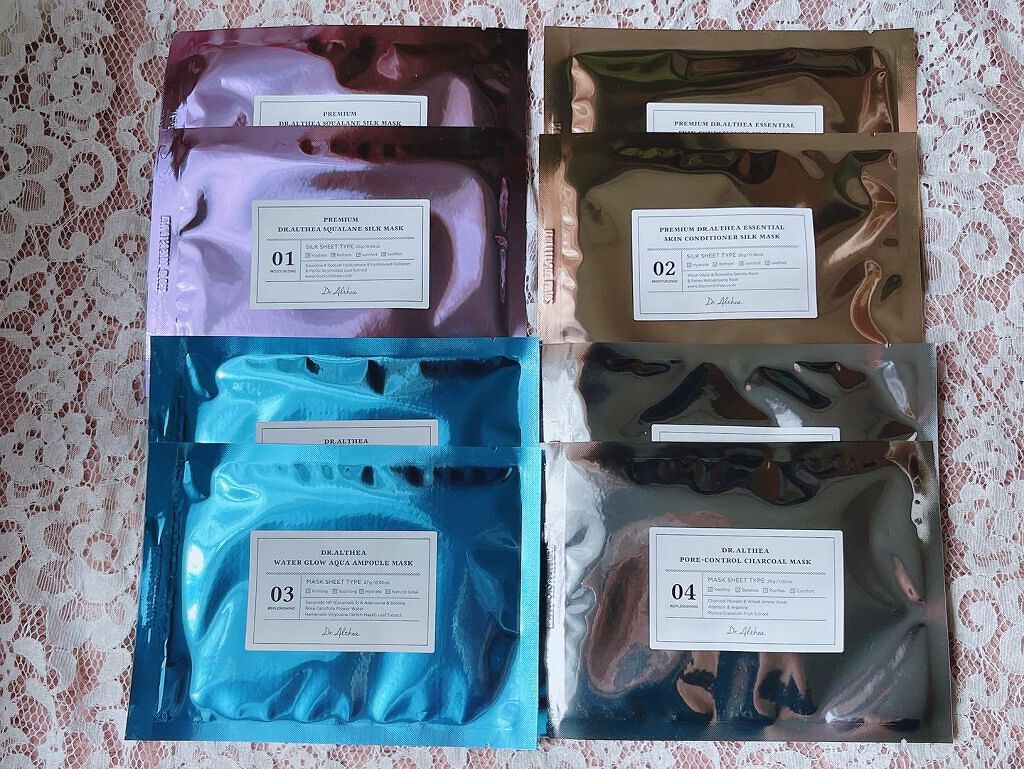 スクワラン シルク マスク/Dr.Althea/シートマスク・パックを使ったクチコミ（2枚目）