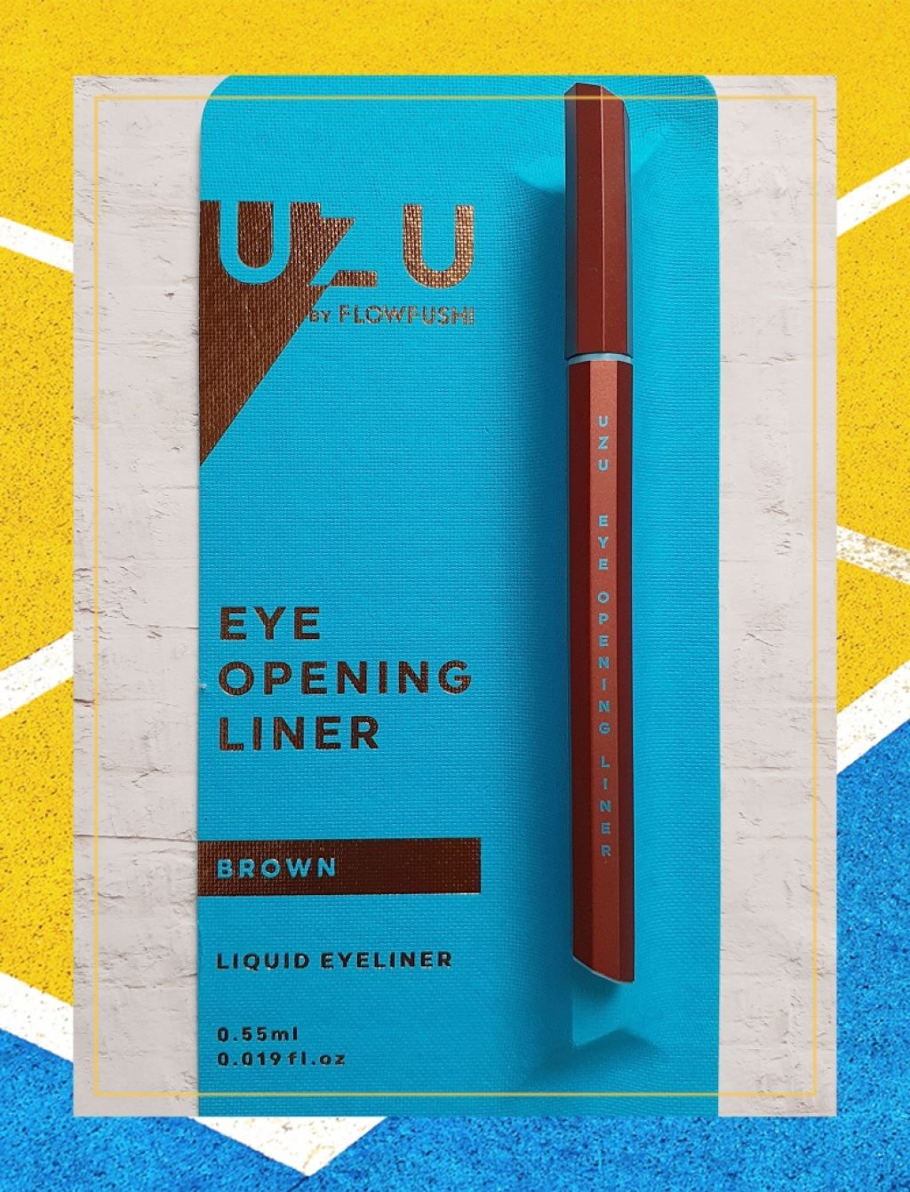 EYE OPENING LINER/UZU BY FLOWFUSHI/リキッドアイライナーを使ったクチコミ(1枚目)