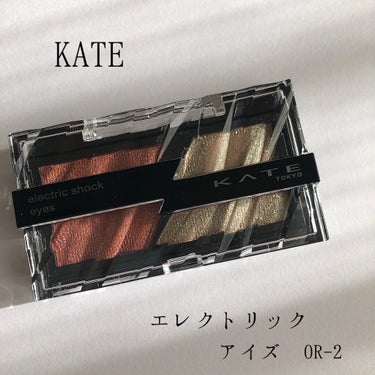 エレクトリックショックアイズ  OR-2 クラッシュブロンズ/KATE/パウダーアイシャドウを使ったクチコミ（1枚目）