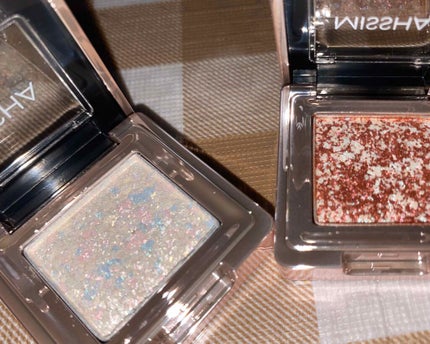 グリッタープリズム シャドウ/MISSHA/グリッターを使ったクチコミ(1枚目)