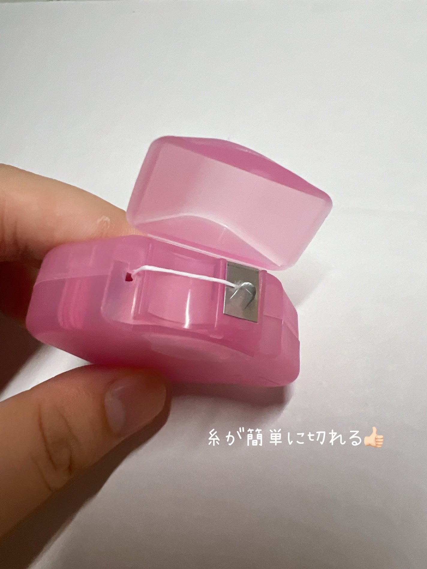 クリニカアドバンテージ なめらかスリムフロス/クリニカ/デンタルフロス・歯間ブラシを使ったクチコミ(2枚目)