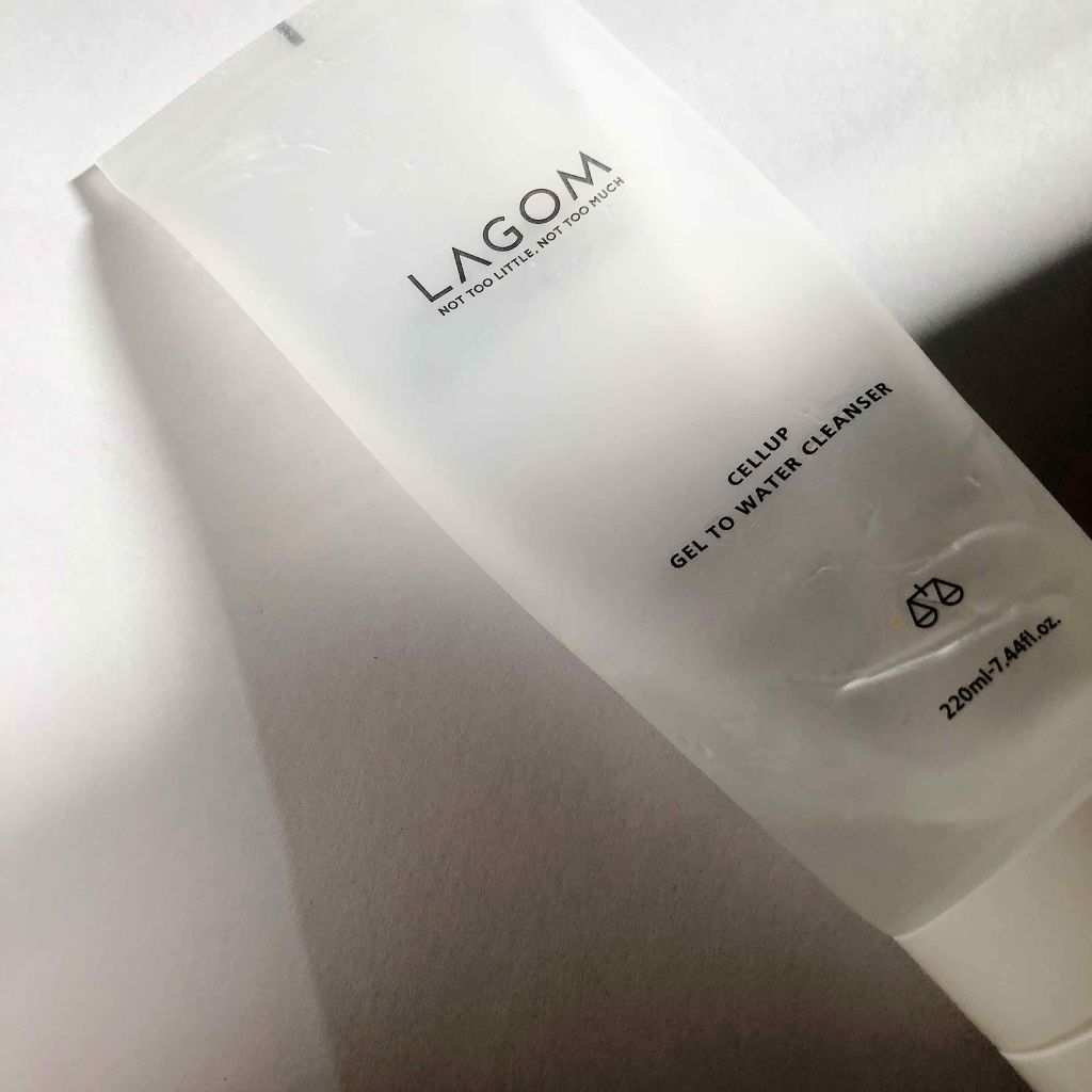 ラゴム ジェルトゥウォーター クレンザー(朝用洗顔)/LAGOM /その他洗顔料を使ったクチコミ(4枚目)