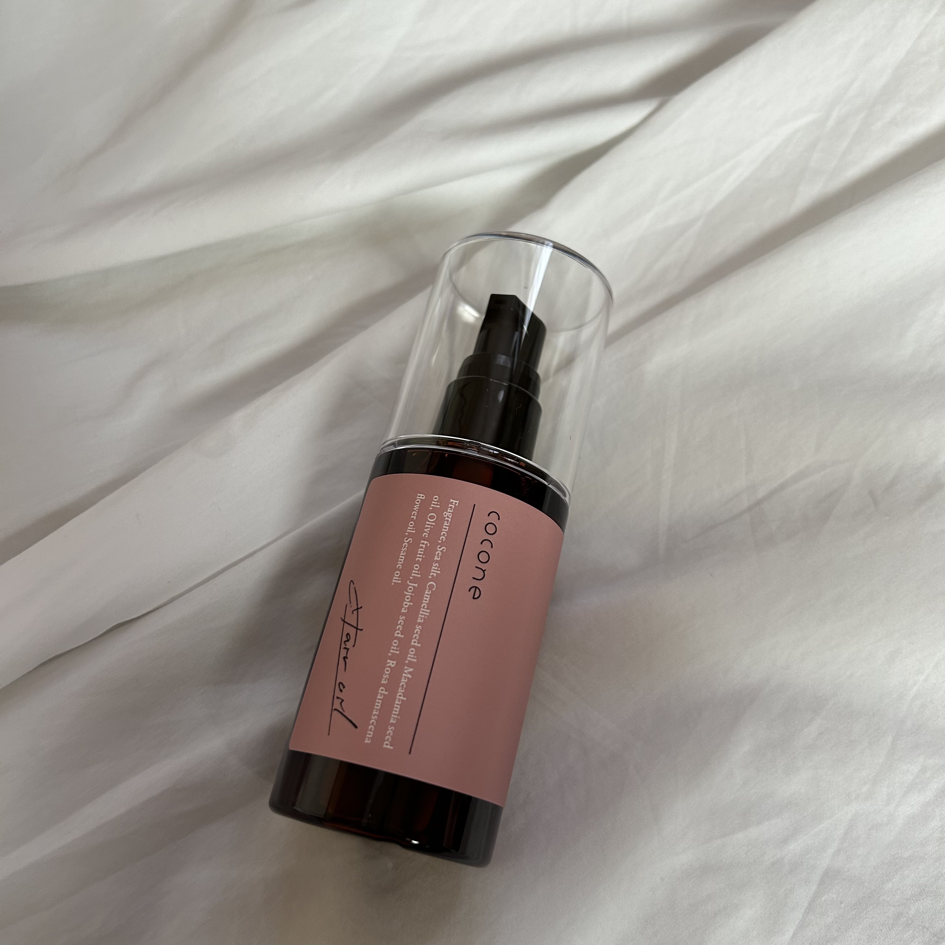 ヘアエッセンスオイル（スムース）/cocone/ヘアオイルを使ったクチコミ（1枚目）