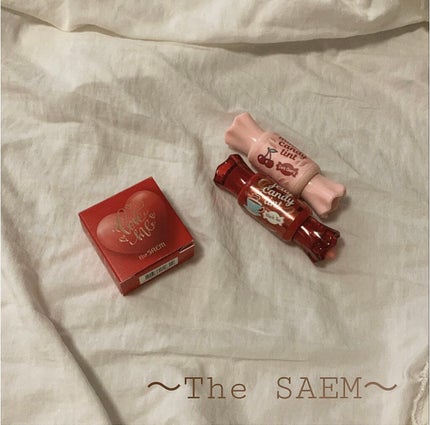 ムース キャンディー ティント/the SAEM/リップティントを使ったクチコミ(1枚目)