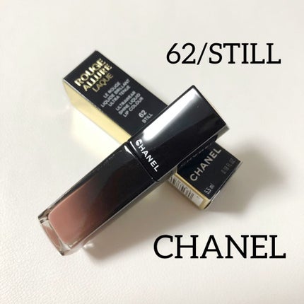 ルージュ アリュール ラック 62 スティル/CHANEL/口紅を使ったクチコミ(1枚目)