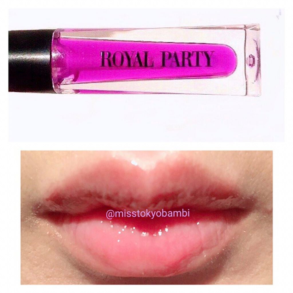 ロイヤルパーティー リップスティック/DAISO/口紅を使ったクチコミ(3枚目)