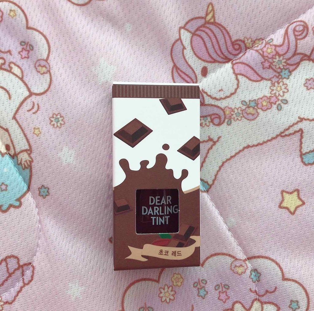 ディアダーリン ウォータージェルティント (アイスティント)/ETUDE/口紅を使ったクチコミ(2枚目)