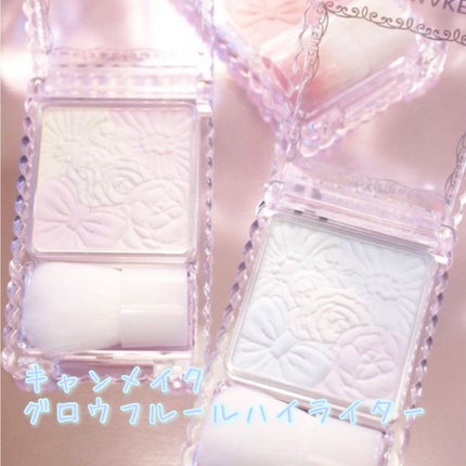 グロウフルールハイライター/キャンメイク/パウダーハイライトを使ったクチコミ(1枚目)