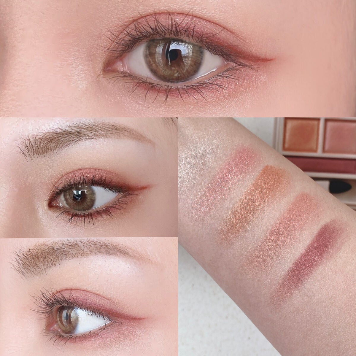 パノラマデザイン アイパレット/Visée/アイシャドウパレットを使ったクチコミ(2枚目)