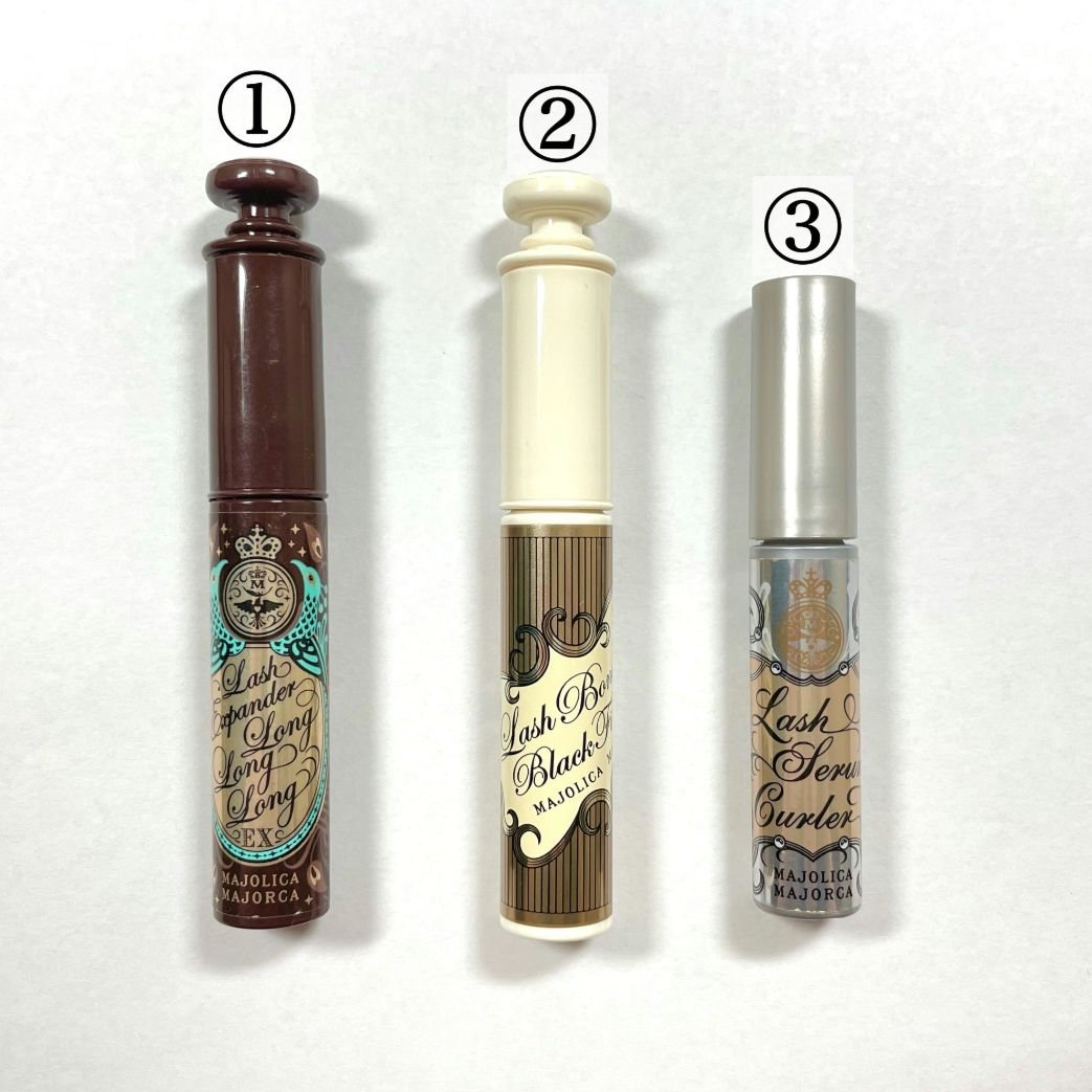 ラッシュボーン ブラックファイバーイン/MAJOLICA MAJORCA/マスカラ下地を使ったクチコミ（2枚目）