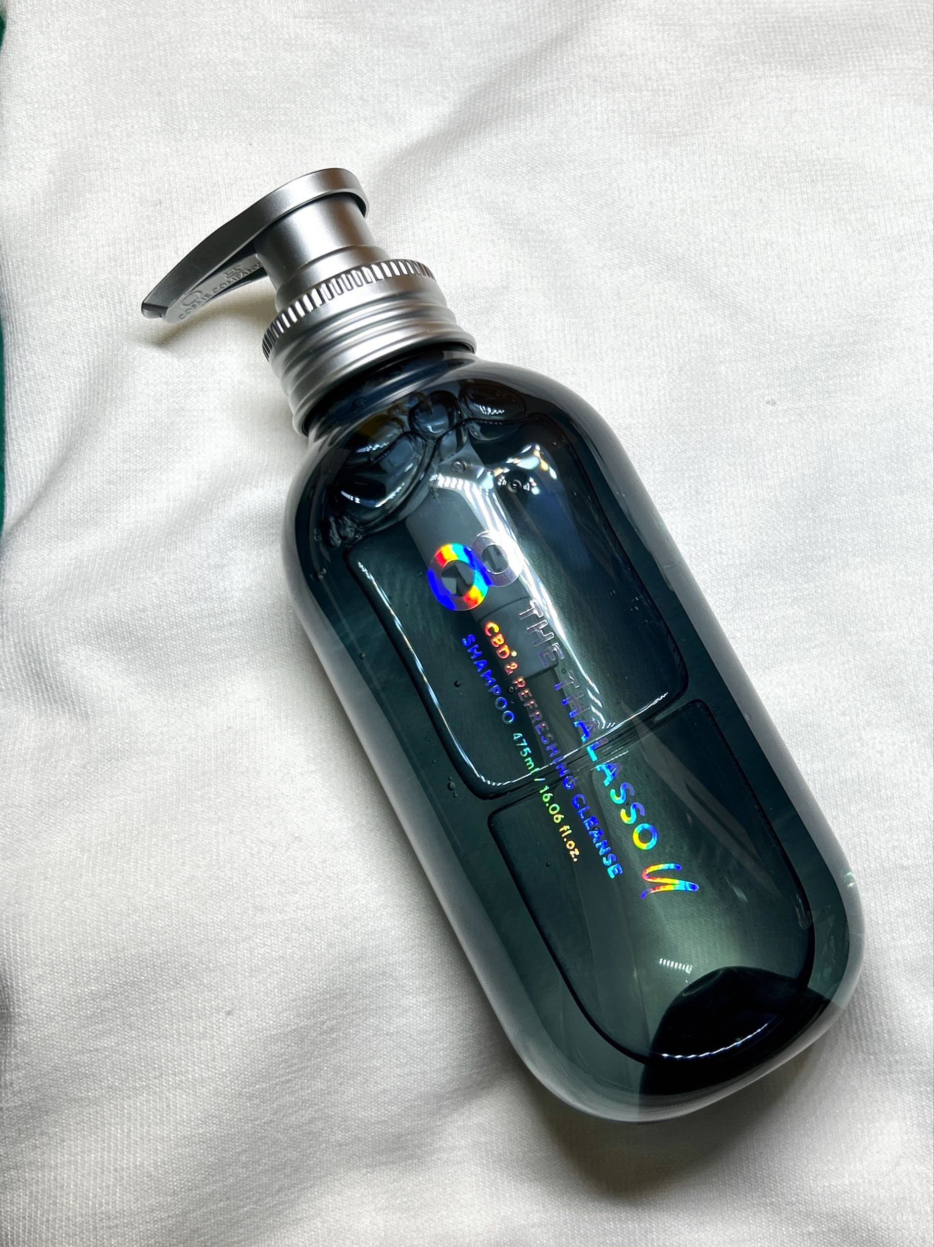 エイトザタラソ ユー CBD＆リフレッシング クレンズ 美容液シャンプー／CBD＆バランシング ダメージリペア 美容液ヘアトリートメント/エイトザタラソ/市販シャンプーを使ったクチコミ（1枚目）