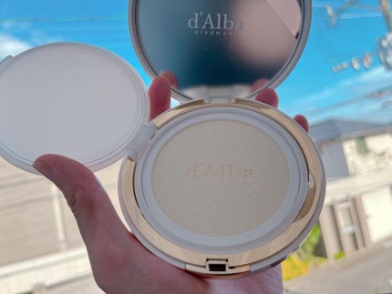 ウォータフルフレッシュサンクッション/ダルバ/日焼け止めローションを使ったクチコミ(1枚目)