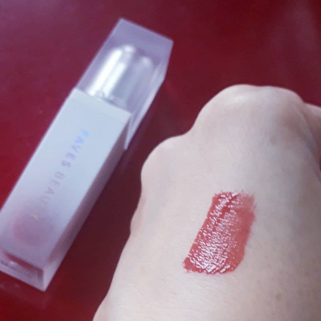 マイカラー ウォーターティント リッチフィグ/FAVES BEAUTY/リップティントを使ったクチコミ（2枚目）