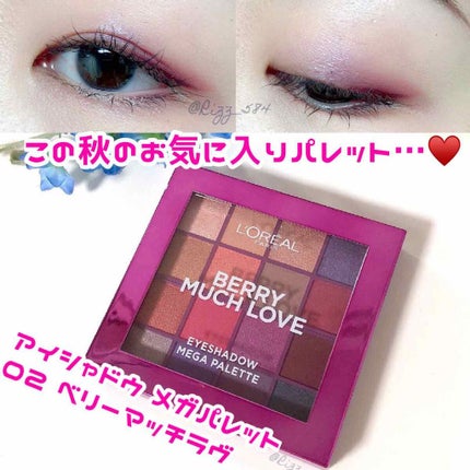 アイシャドウ メガパレット/ロレアル パリ/アイシャドウパレットを使ったクチコミ(1枚目)