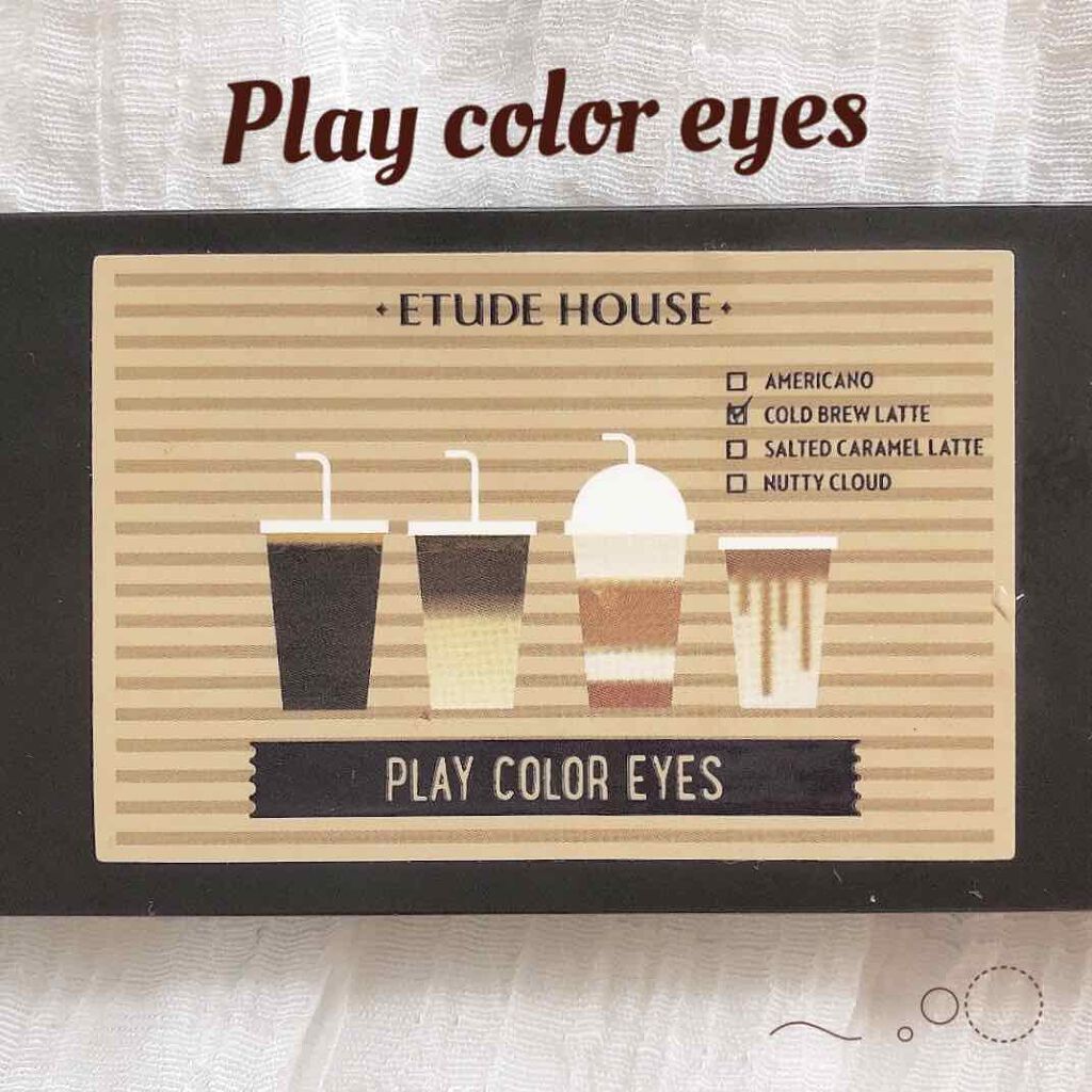 プレイカラー アイシャドウ/ETUDE/アイシャドウパレットを使ったクチコミ(1枚目)