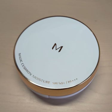 MISSHA M クッション ファンデーション(モイスチャー)のクチコミ「初めてのクッションファンデーションを使ってみて
パフでポンポンしてファンデーションをつけるのが.....」（1枚目）