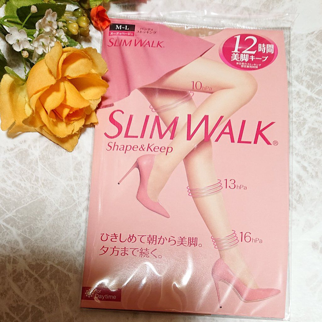 Shape＆Keep/SLIMWALK/着圧ソックス・レギンスを使ったクチコミ（1枚目）