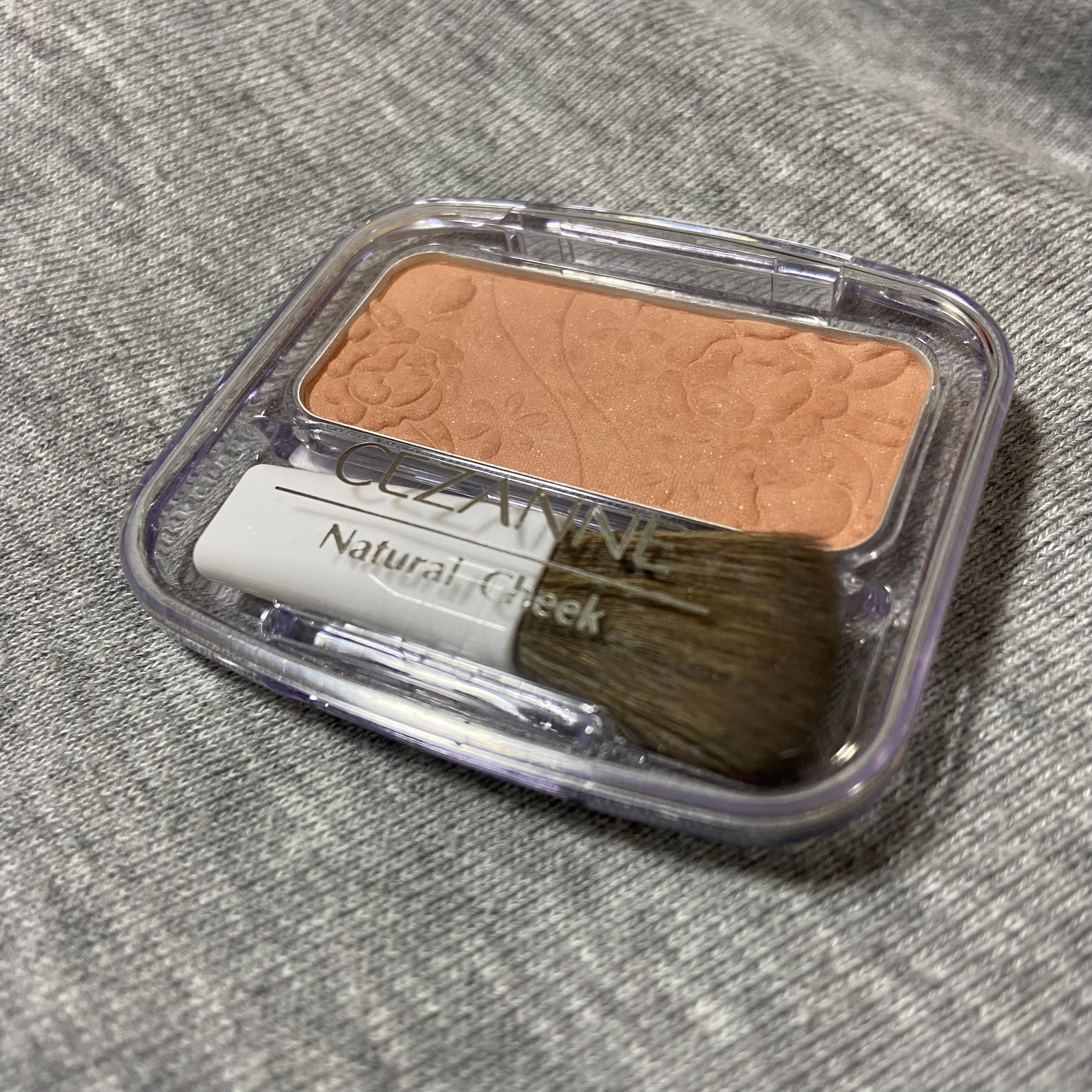 ナチュラル チークN/CEZANNE/パウダーチークを使ったクチコミ（1枚目）