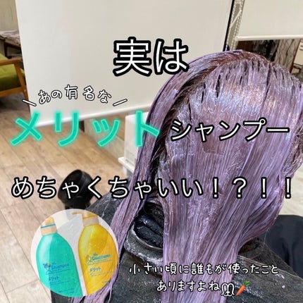 シャンプー/コンディショナー/メリット/市販シャンプーを使ったクチコミ(1枚目)