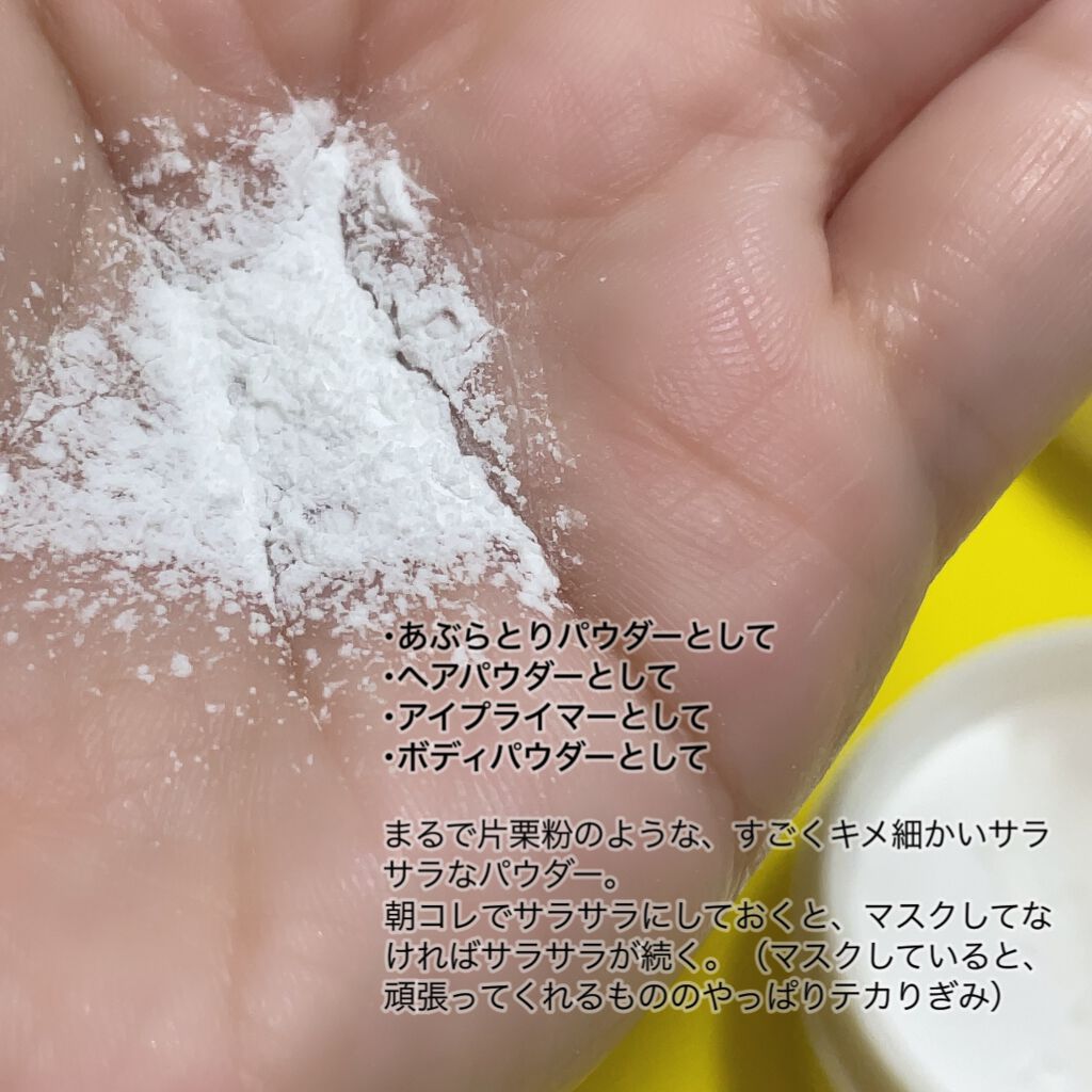 ノーセバム　ミネラルパウダー　N/innisfree/ルースパウダーを使ったクチコミ（2枚目）