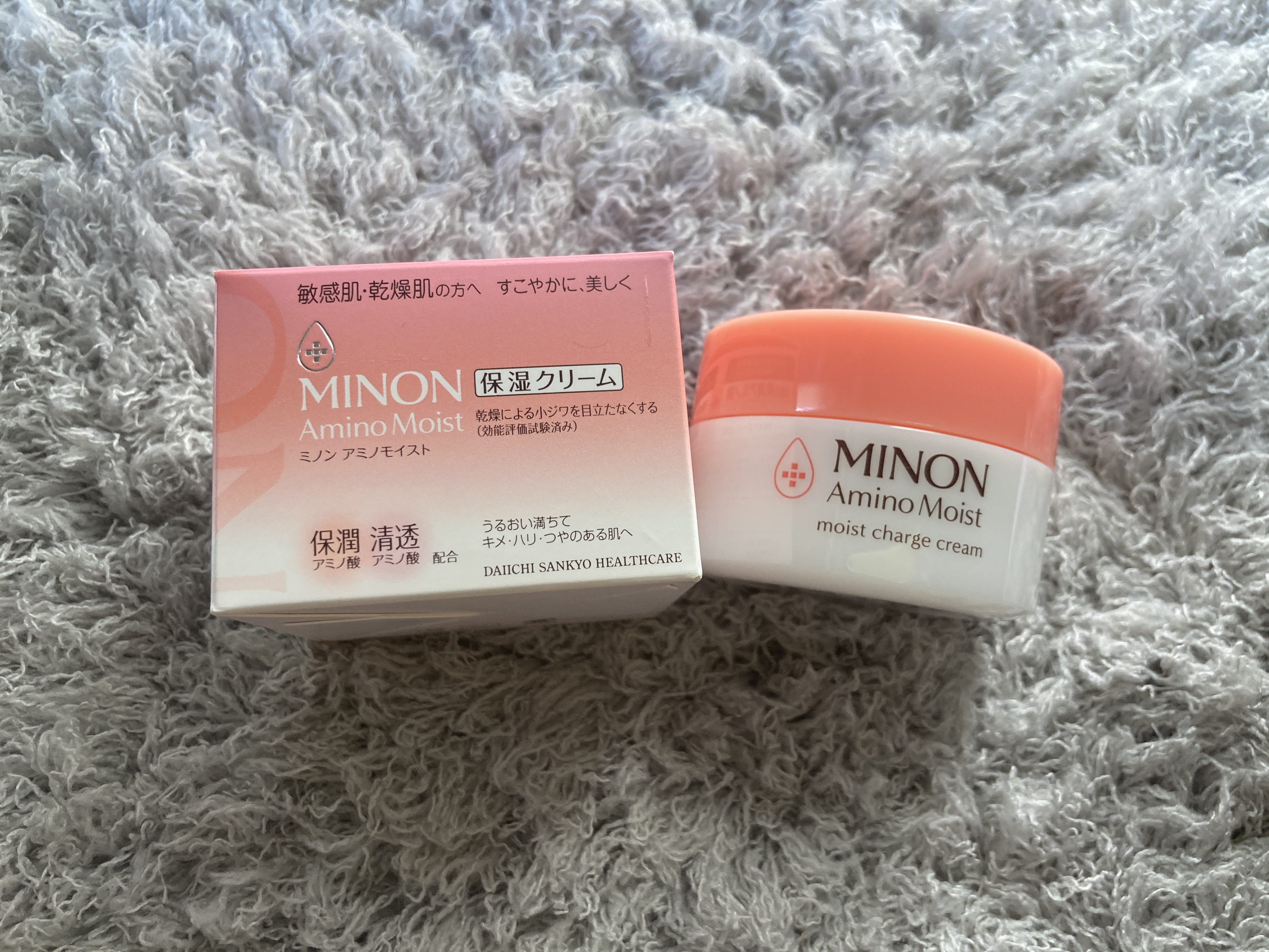 ミノン アミノモイスト モイストチャージ クリーム/ミノン/フェイスクリームを使ったクチコミ（1枚目）
