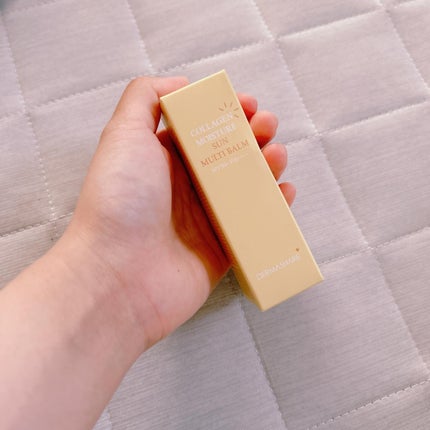 コラーゲンモイスチャーSUNマルチバーム/DERMASHARE/日焼け止めスティックを使ったクチコミ(2枚目)