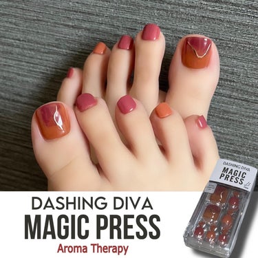 MAGIC PRESS FOOT/DASHINGDIVA MAGICPRESS/ネイルシールを使ったクチコミ（1枚目）